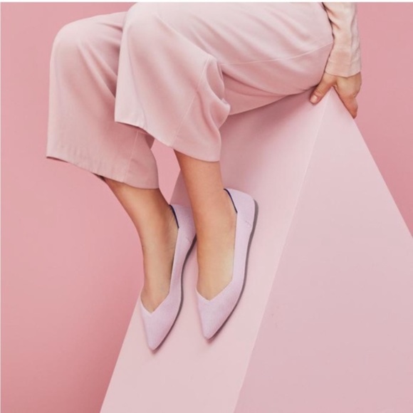 Rothy's The Point Blush With Tortoise Shell Sole - Picture 16 of 16